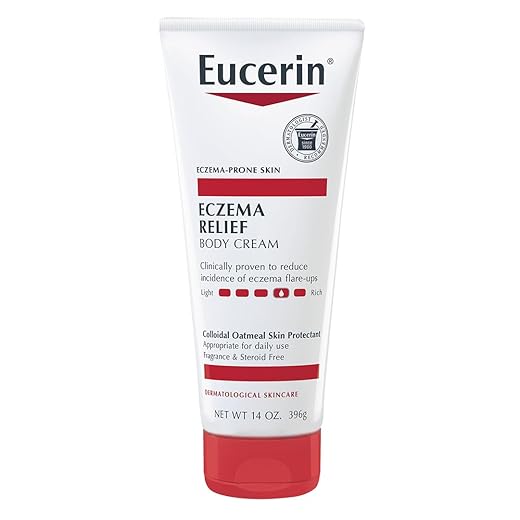 Eucerin Eczema Relief Body Cream, Eczema Cream, Skin Care for Eczema, 14 Oz Tube