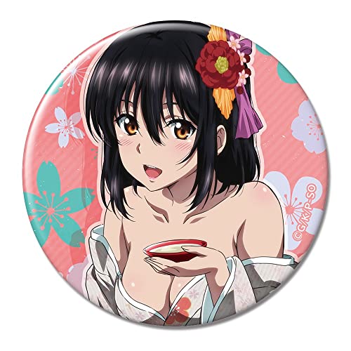 ストライク ザ ブラッドFINAL 缶バッジ 姫柊雪菜 F KBAN-S012-m06 製品サイズ:約φ76mm