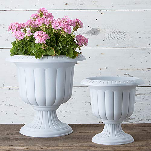 Novelty 38146.04 Classic Urn Planter, Stone, 14 Inch #TOP4