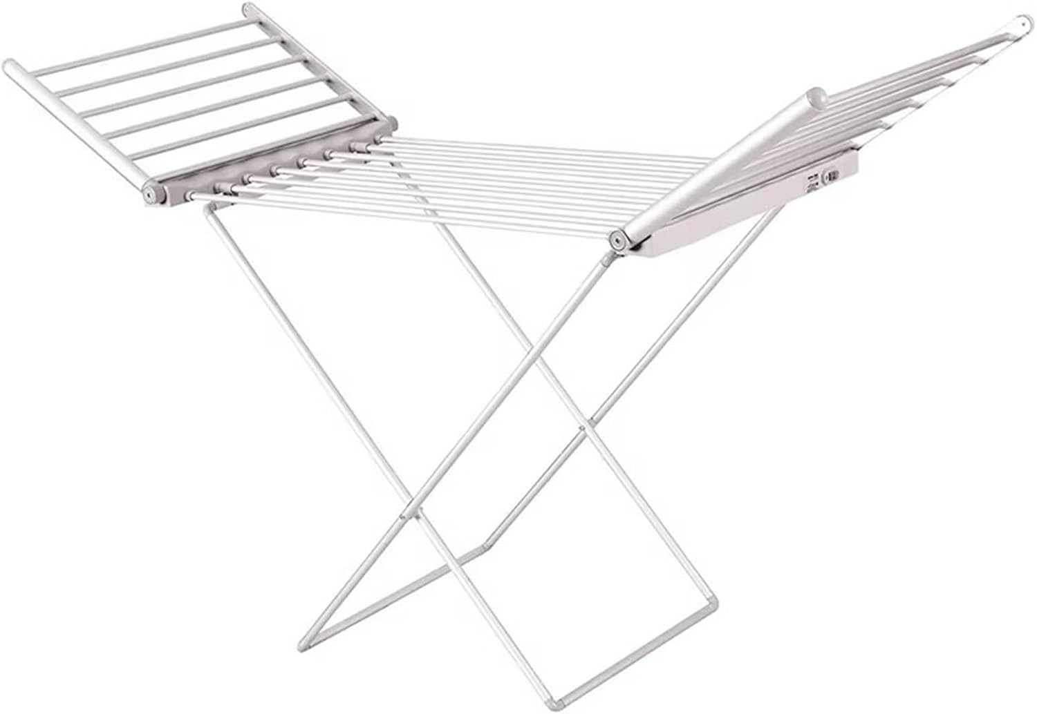Foldable Electric Drying Rack 220W Household Silent Folding Dryer, Smart Dryer, Portable Clothes Drying Rack for Balcony, Apartment and Travelling Caravan