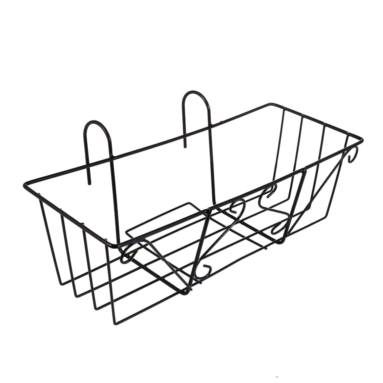 SUPVOX Hanging Flower Pot Stand Flower Pot Rack Easy Installation Suitable for Garden and Home