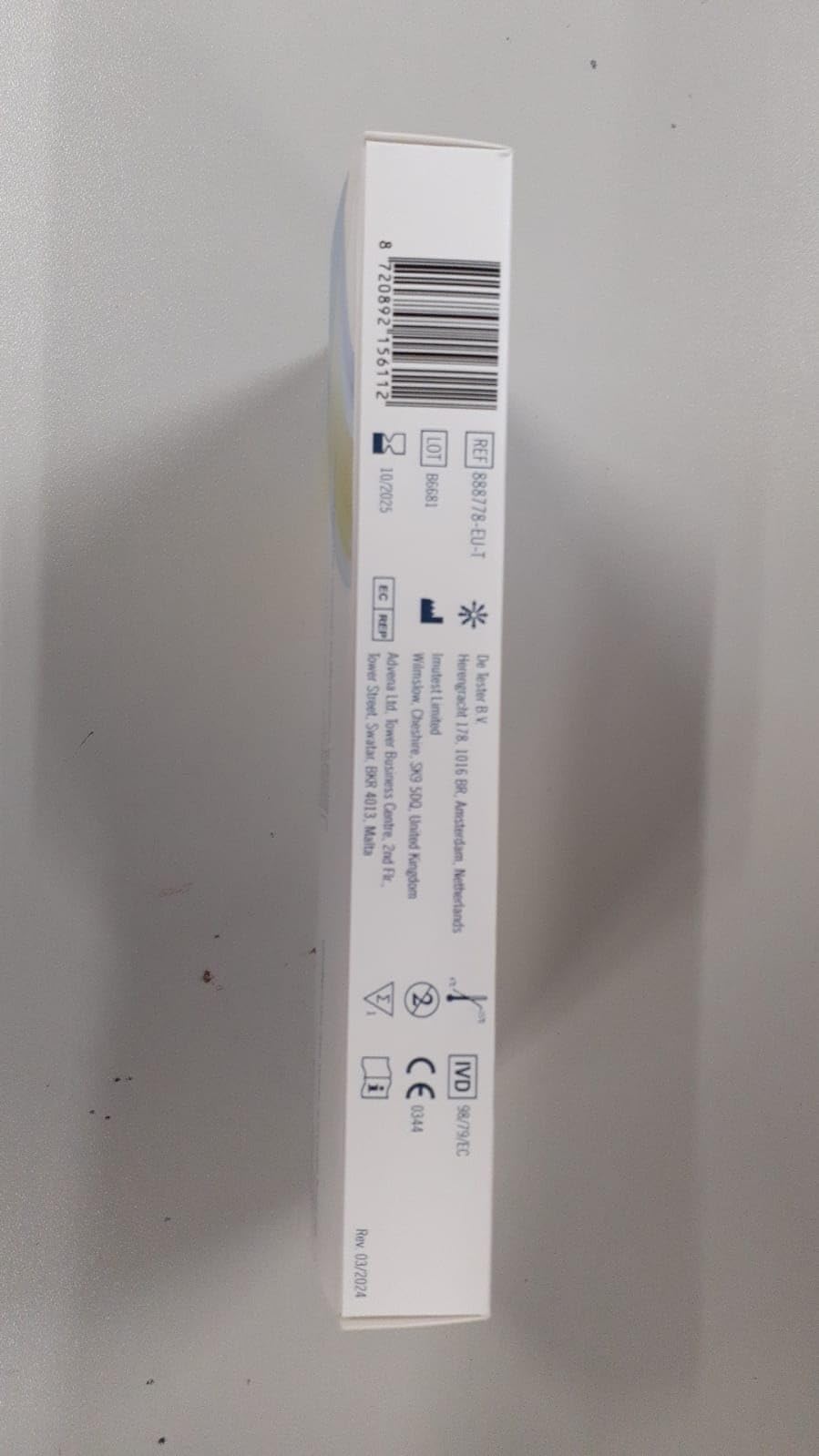 The Tester - Test di intolleranza all'uovo - autotest - Test domestico