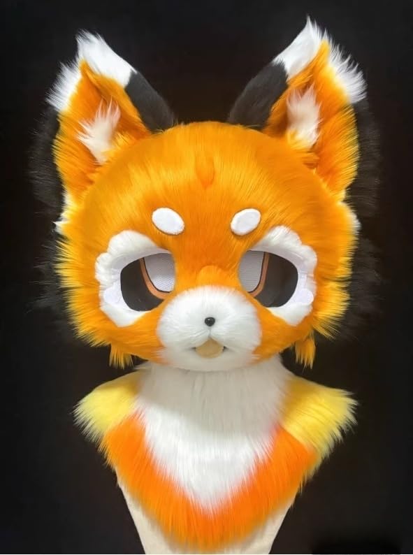 Amazon.co.jp: ファースーツ 着ぐるみセット NO.134 オレンジ色