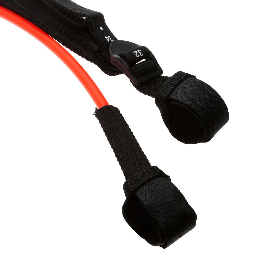 perfk 2 x Windsurf Harness Lines Corda per Surf, Arancione, 28-34 Pollici
