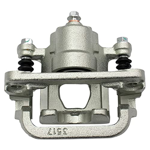 Image of TRQ Rear Right Brake Caliper w /Bracket Passenger Side | For 2007-2012 Nissan Altima 2007-2008 Maxima