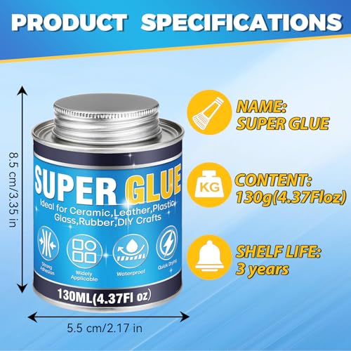 Super Glue 4.37 Fl OZ