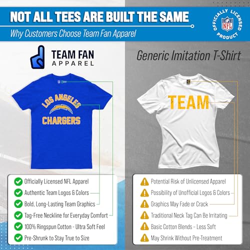 Image of NFL Gameday Cotton Blend T-Shirt for Men and Women - Licensed