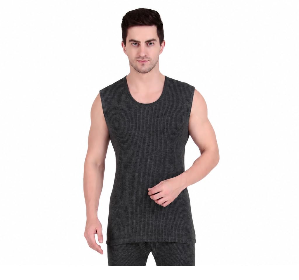 hap Men Premium Thermal Sleevless Top – Soft Warm & Comfortable Winter Wear-picture-31