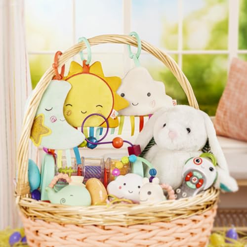 B. toys - Happyhues - Peppy-Mint Bunny - Plüschhase - Superweiches Plüschtier - Plüschtier für Babys, Kleinkinder, Kinder - Waschmaschinenfest - 0 Monate +