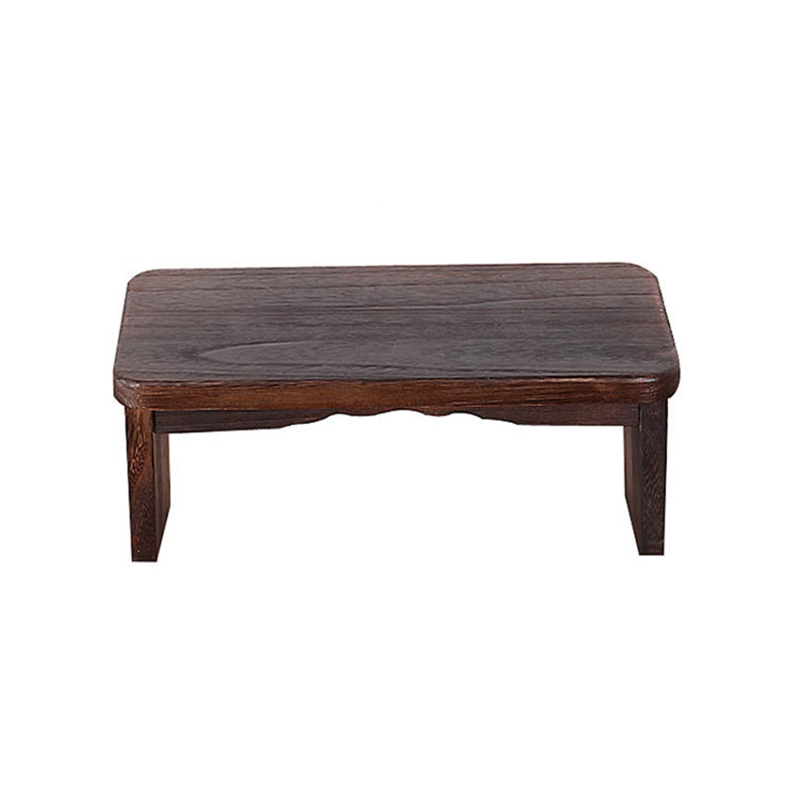 Klappbar Yoga Meditationsbank, Perfekter Holzkniehocker Ergonomische kniende Meditations-Yogabank, für Teezeremonie, Yoga, Beten, Tiefe Meditationsbank,Braun