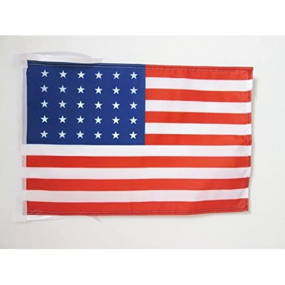 Iran Old Persia Flag 18'' x 12'' cords - Persian SMALL flags 30 x 45cm - Banner 18x12 in - AZ FLAG — view 419
