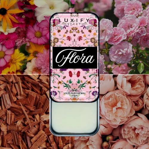 Image of Pack of 2 Flora & Cold Coffee Solid Perfumes | Alcohol Free Cologne for Men & Women | Strong & Lasting Fragrance | Non-Greasy Wax Perfume | Gifting Set for Him & Her