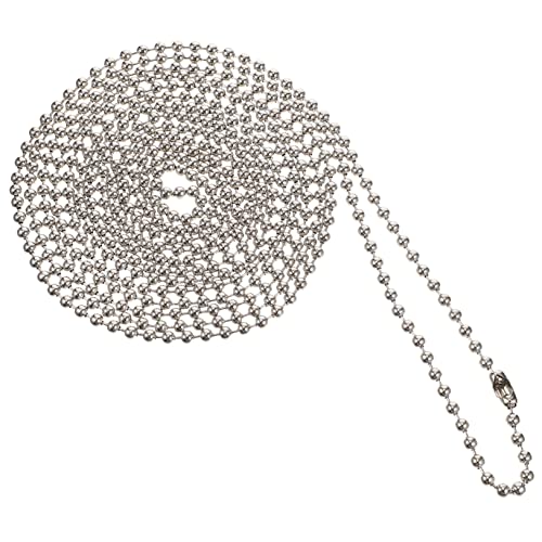 FUNOMOCYA Beaded Roller Blinds Metal Ball Chain Blind Beaded Chain Cord Bead Chains Blind Parts DIY Craft