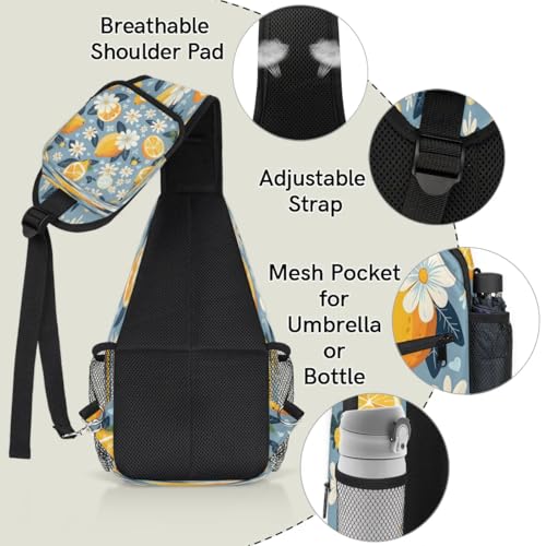 Bolso tipo Sling unisex para hiking y viaje miniatura 4