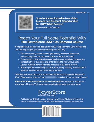 The Powerscore Lsat Bible Trilogy 2024: Prep Strategies For Each Section Of The Lsat - Logic Games thumb #6