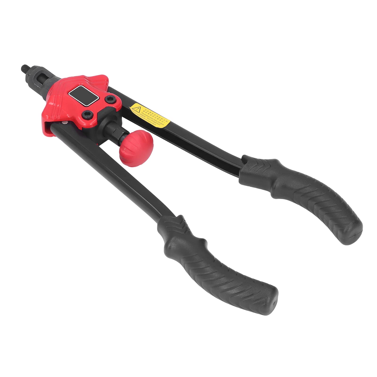Wakects Kit de Pistola para Tuercas Remachadoras Herramienta de Alicates de Remachado Manual de Acero con Alto Contenido de Carbono para Insertos M3 M4 M5 M6 M8 M10 M12 de 9 Mm con Llave de Mandril