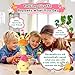 MIAODAM Dancing Talking Giraffe Stuffed Animals, Singing 10 Children's Song, Repeats What You Say, Colorful Glowing Giraffe Plush Baby Toys for Toddlers 1-3 Years，Easter Day Gifts for Kids