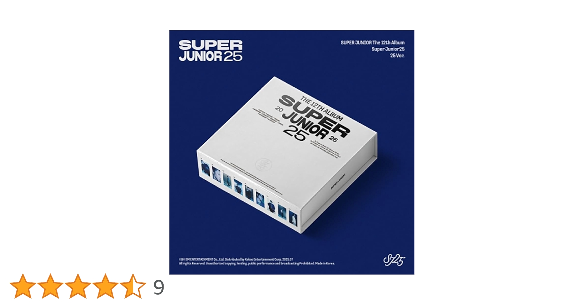 Amazon.co.jp: 25 Ver. 【早期購入特典あり】 スーパージュニア