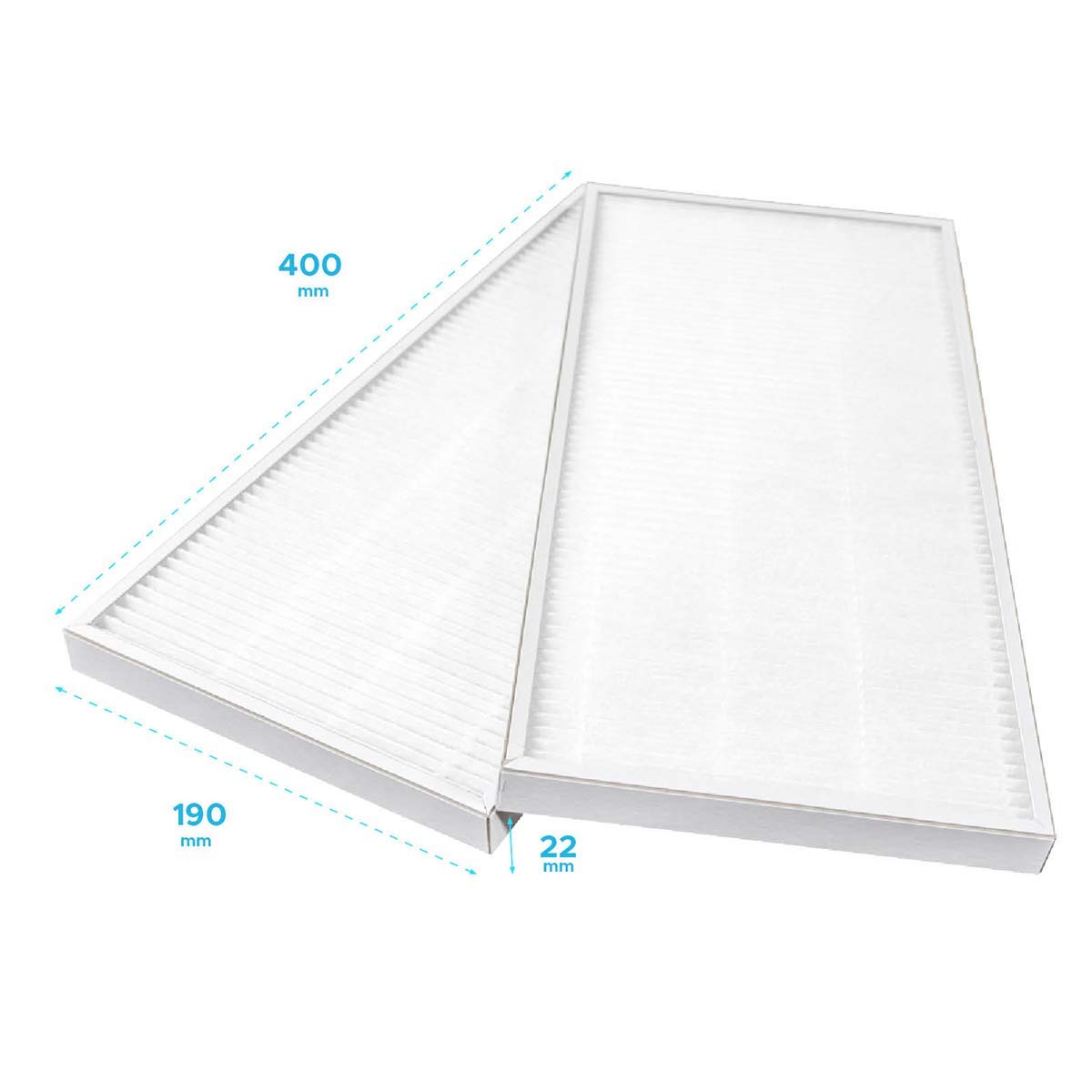 Filtres F7 compatibles VMC DUOLIX ou DUOCOSY Atlantic (2 pièces)
