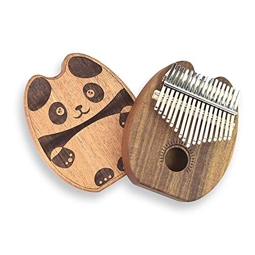 KIKIRon-MusicalInstrument Pouce Piano Motif Ours 17 Clés Kalimba KOA Bois Corps Acajou Bas Thumb Piano Débutant Mbira… - Les Beatles, Paul McCartney, John Lennon, RIngo Starr, George Harrison KIKIRon-MusicalInstrument Pouce Piano Motif Ours 17 Clés Kalimba KOA Bois Corps Acajou Bas Thumb Piano Débutant Mbira… – Image 3