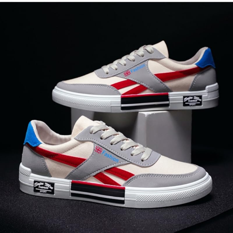 Men's Canvas Sneakers - Fashionable Breathable Design, All-Season Casual Wear2