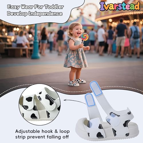 Toddler Sandals Boys Girls Slip On Walking Shoes Baby Breathable Quick-Dry Lightweight Sandals Shoes Non-Slip Barefoot Summer Outdoor Slip On Shoes2