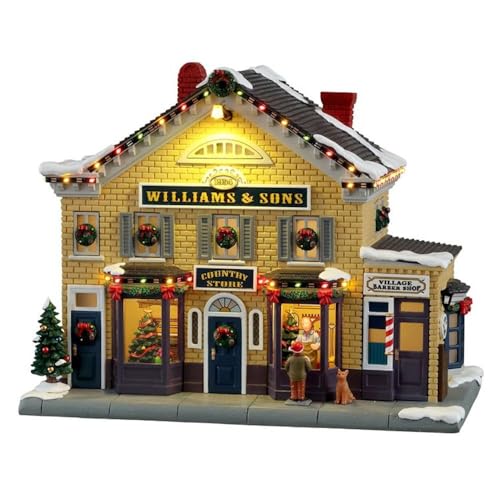 Lemax Village Collection Williams & Sons Country Store, with 4.5V Adaptor