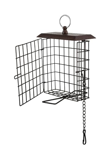 Iborn Suet Feeder Suet Bird Feeders For Outside Hanging,Squirrel Proof Suet Cakes Bird Feeder For Wild Birds(Suet Cage Pack Of 2) #TOP7