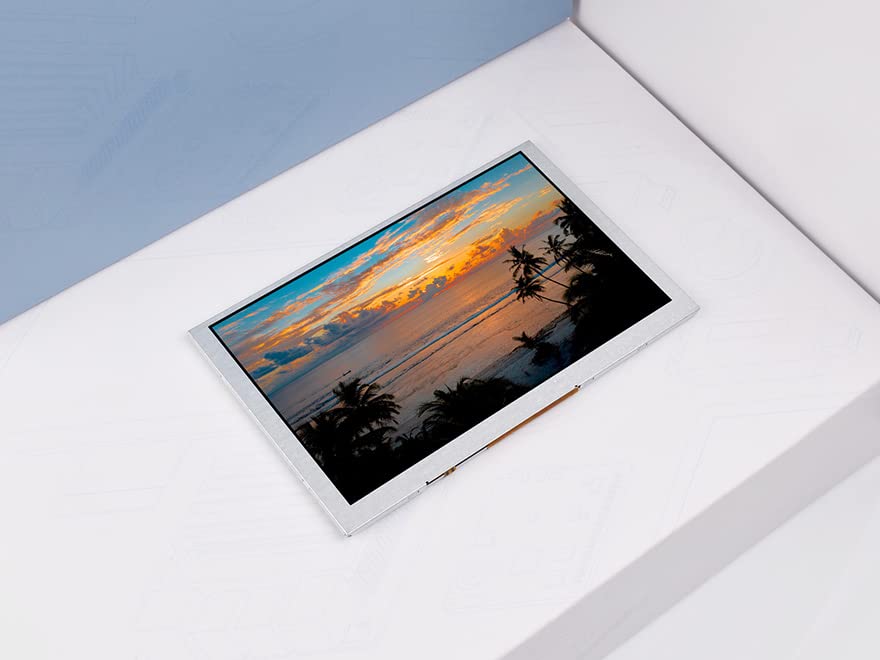 Image of waveshare 5inch DSI Display 800 x 480, IPS Screen, 160Viewing Angle, Compatible with Raspberry Pi 4B /3B+ /3A+ /3B /2B /B+ /A+, Compute Module3 /3+ /Compute Module 4 (No Touch)