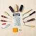 Produktbild Yulakes 14pcs Leder Handwerk Hand Nähte Näh Werkzeug Set DIY Kit Nähzeug Zubehör Zubehör-YL01