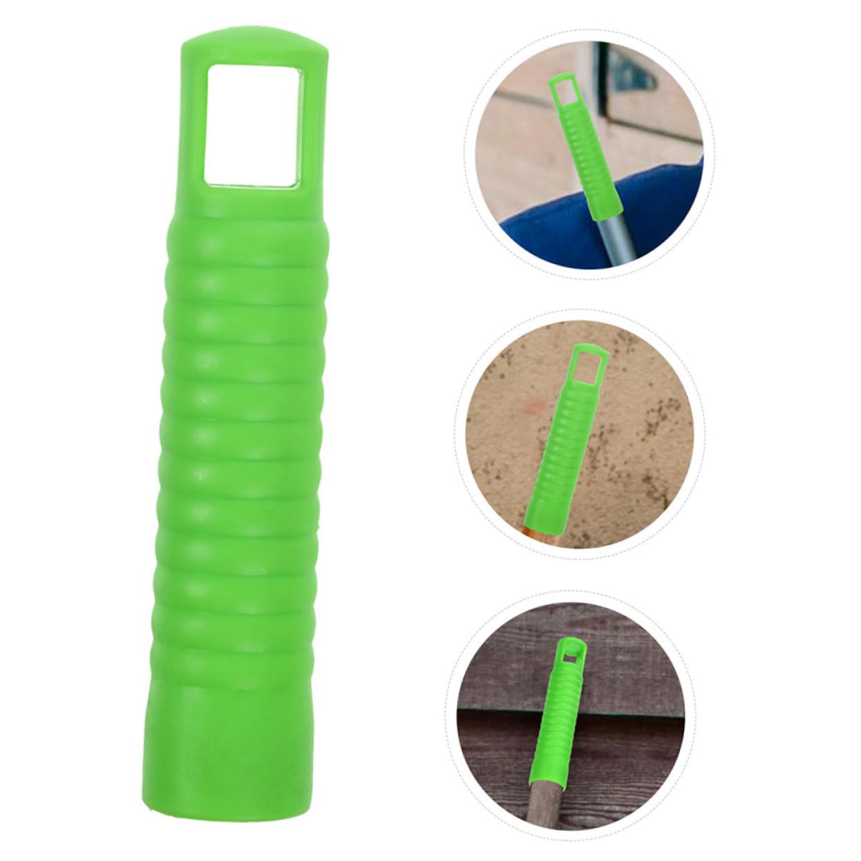 HOMOCONO 4pcs Mop Handle Replacement Grips Antislip Design for Rods End Caps for Cleaning Poles Broom Tubes and Clothesline Sticks