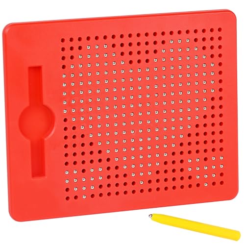 Image of MAGBLOCK Magnetic Drawing Board Kids Writing Pad with Magnet Pen, Portable Educational Toys for Toddlers Kids Boys and Girls,Gifts Ideal for Travel and Road Trips (8.58in x6.89in)