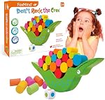 Jeux FoxMind : Ne fais pas tomber le crocodile, jeux pour garçons et filles, jeux pour enfants de 3 à 5 ans, jeux de société multijoueurs pour le plaisir en famille