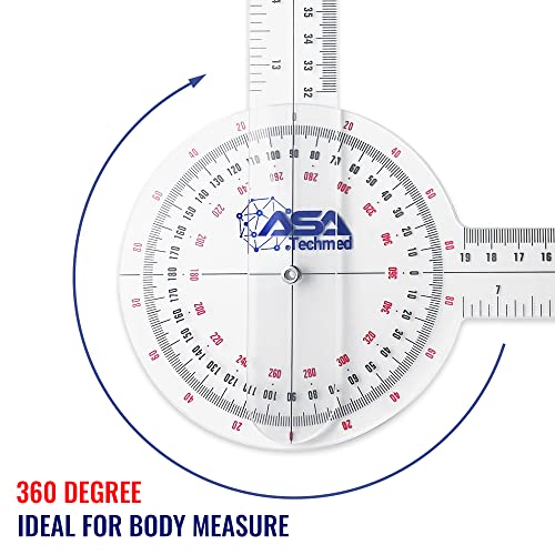 Set de Goniómetros ASA TECHMED 4 Piezas con Cinta Métrica miniatura 2