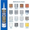 GE Advanced Silicone Window & Door Sealant Clear, 10.1 oz, 1, Cartridge