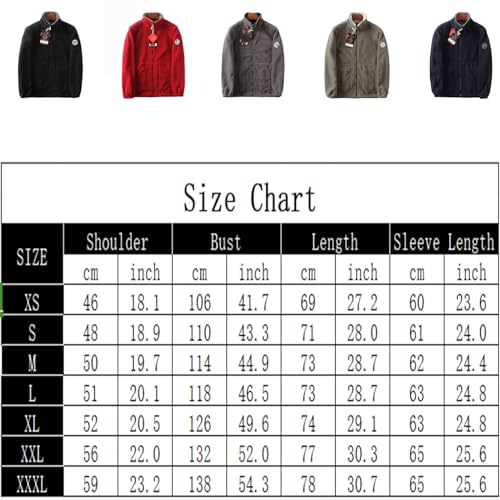 AQWEI Men's Double-Layer Fleece Hooded Jacket, Winter Fleece Double-Sided Polar Fleece Windproof Jacket (Khaki,XL)2