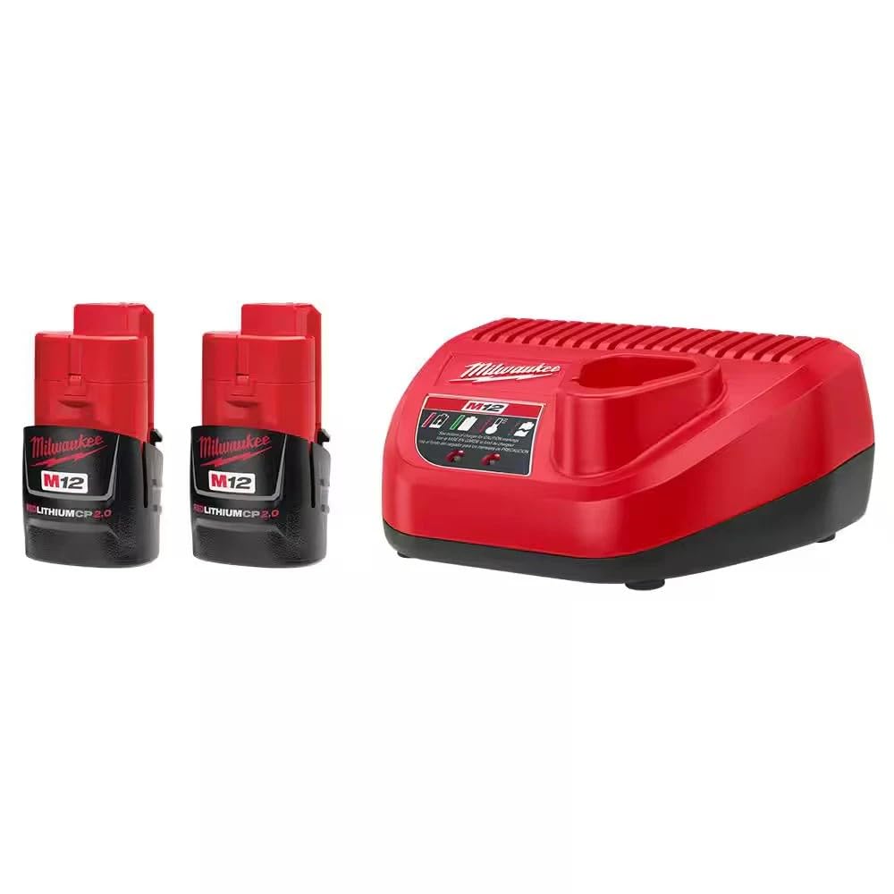 Milwaukee M12 2.0Ah battery and charger kit