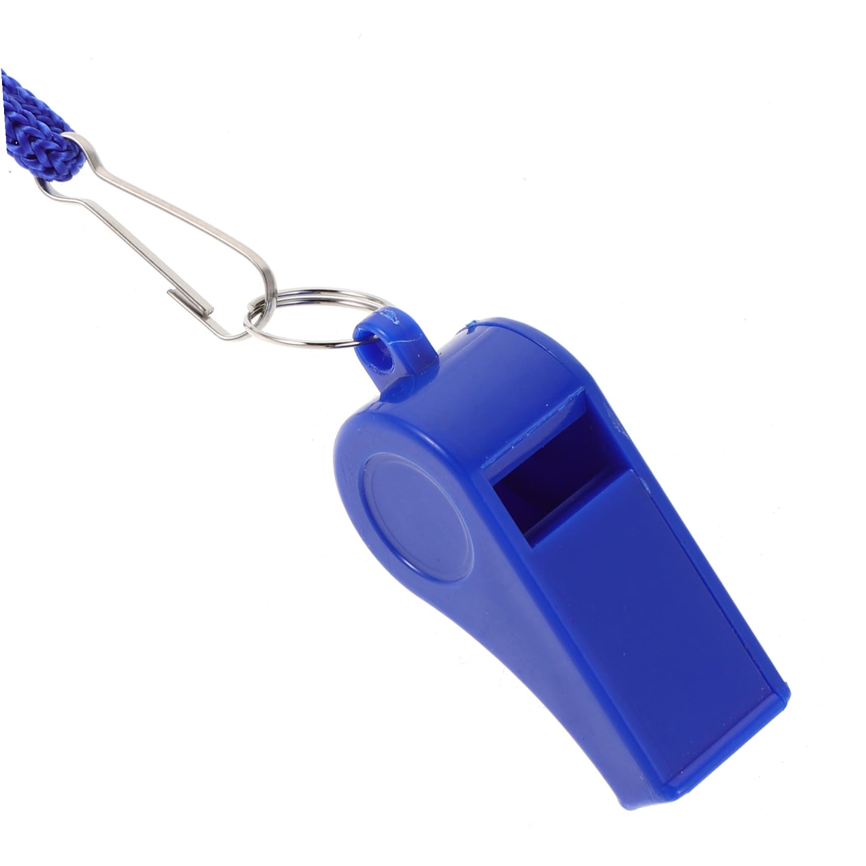 Hemobllo Fischietto di Emergenza in Plastica Blu 36 Pezzi per Sport | Cordino in Poliestere, Uso per Campeggio e Attività All'aperto, Design Leggero e Facile da Portare