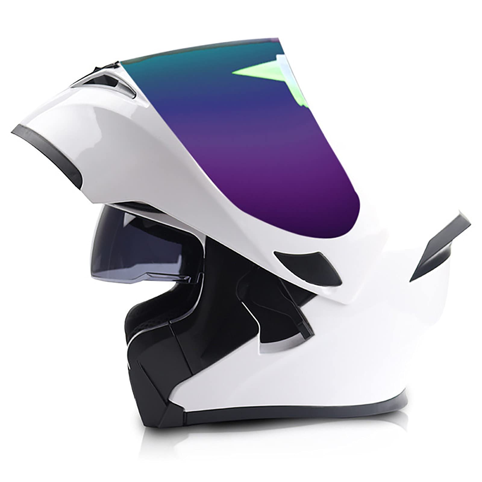 Casque Moto Intégral Modulable Double Visière - Homologué ECE/DOT Pour Homme Et Femme