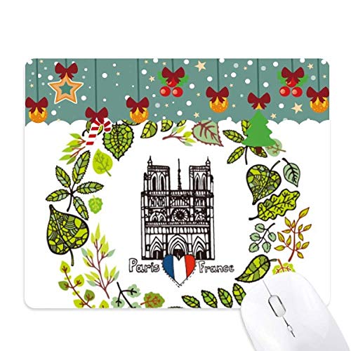 Tapis de souris Cathédrale de Paris en caoutchouc pour bureau
