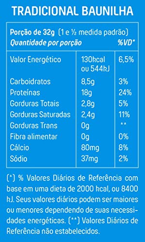 Garrafinha Proteína, Mais Mu, Baunilha, 32g