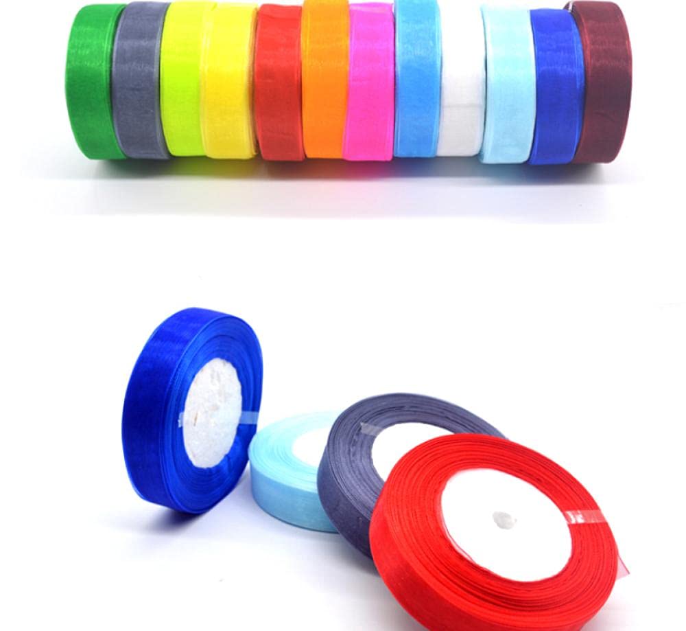 Ribbons For Gift Wrapping Ribbon For Fabric Satin Ribbons 22 M / 1 Rolka 2 Cm Szeroki Przezroczysty Śnieg Prezent Pakowanie Jedwabiu Z Boże Narodzenie Wstążka Kapelusz Dekoracyjny Wstążka Słomiany Kap