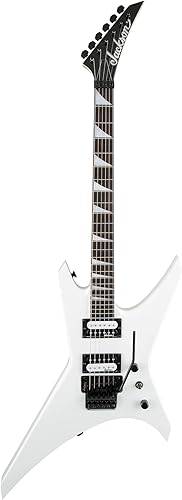 Miniatura 2 de Jackson JS Series Rhoads JS32 - Guitarra eléctrica gris satinado con cable de instrumento Fender de 10 pies, correa, afinador de clip de
