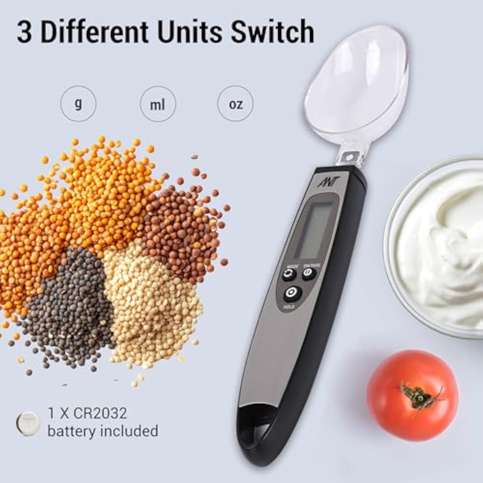 Digital Measuring Spoon Scale for Kitchen, 300g Capacity