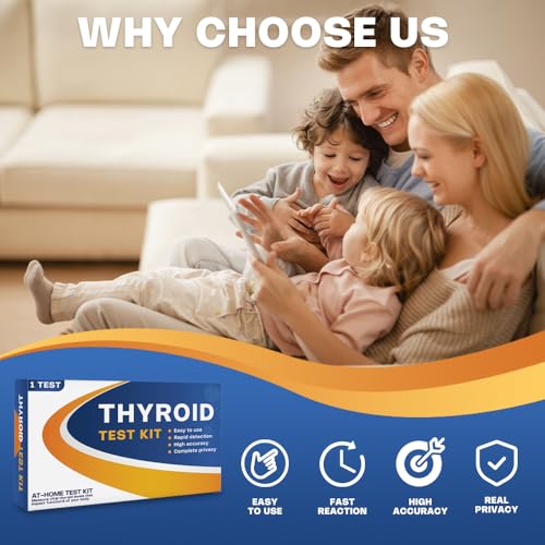 Thyroid Test Kit for Home Use – Accurate and Reliable Rapid TSH Tester for Monitoring Thyroid Health
