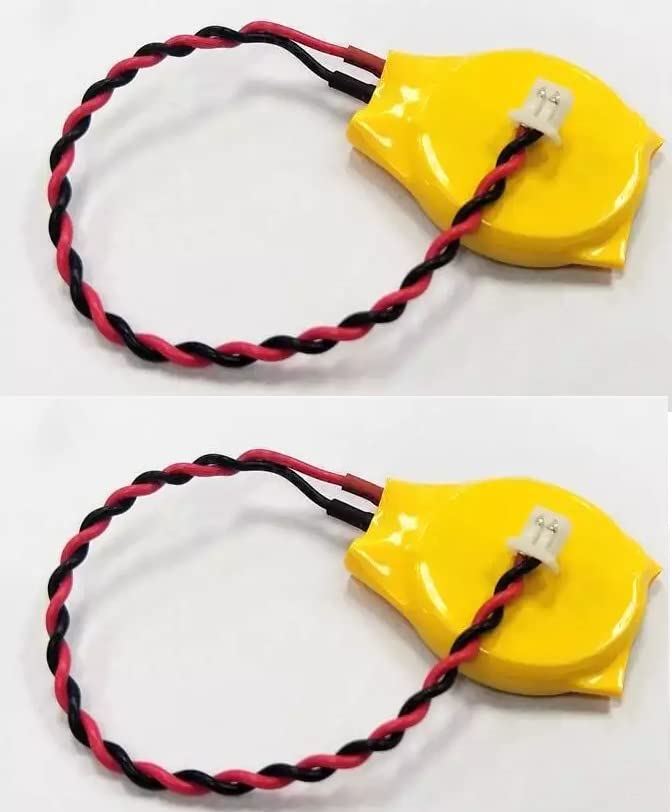 Paruht 2pcs CR2032 3V PLC BIOS CMOS Notebook Laptop Lithium Mother Board Battery 2 Pin Connector - Image 3