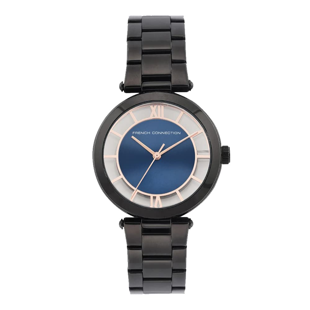 French Connection Analog Blue Dial Womens Watch-FCL0001C (B08JM48NDM) Amazon Price History, Amazon Price Tracker