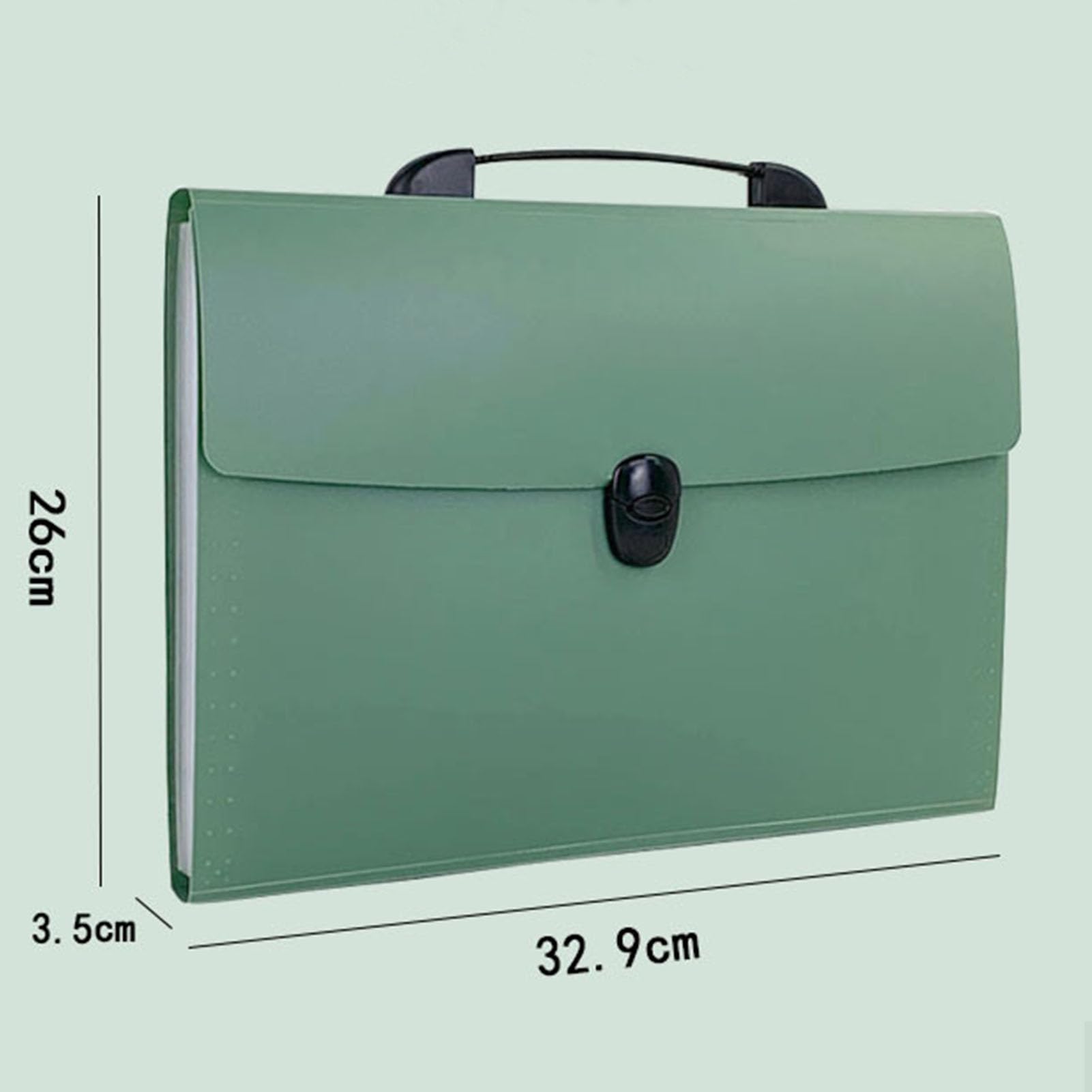 Set di 4 Organizzatori di Documenti Espandibili A4 - Cartelle Organizzatrici a 4 Colori con Tasche per Flashcard, Ricevute, Bollette e Documenti di Viaggio
