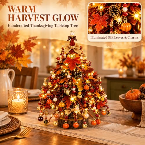 Beaded Christmas Tree Kit, DIY Christmas Tree Craft Kit with Lights, Handmade Beaded Christmas Tree Decoration, Tabletop Holiday Ornament Making Kit for Adults, Family Halloween & Christmas Crafts - image 4
