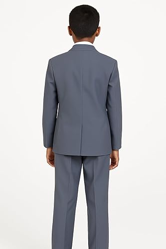 Miniatura 9 de Avery Hill Traje formal de 5 piezas para niños con camisa y chaleco